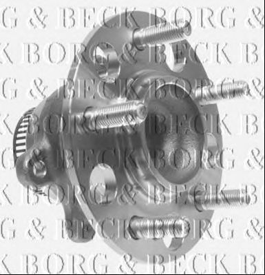 BORG & BECK bwk1182 -  Комплект подшипника ступицы колеса